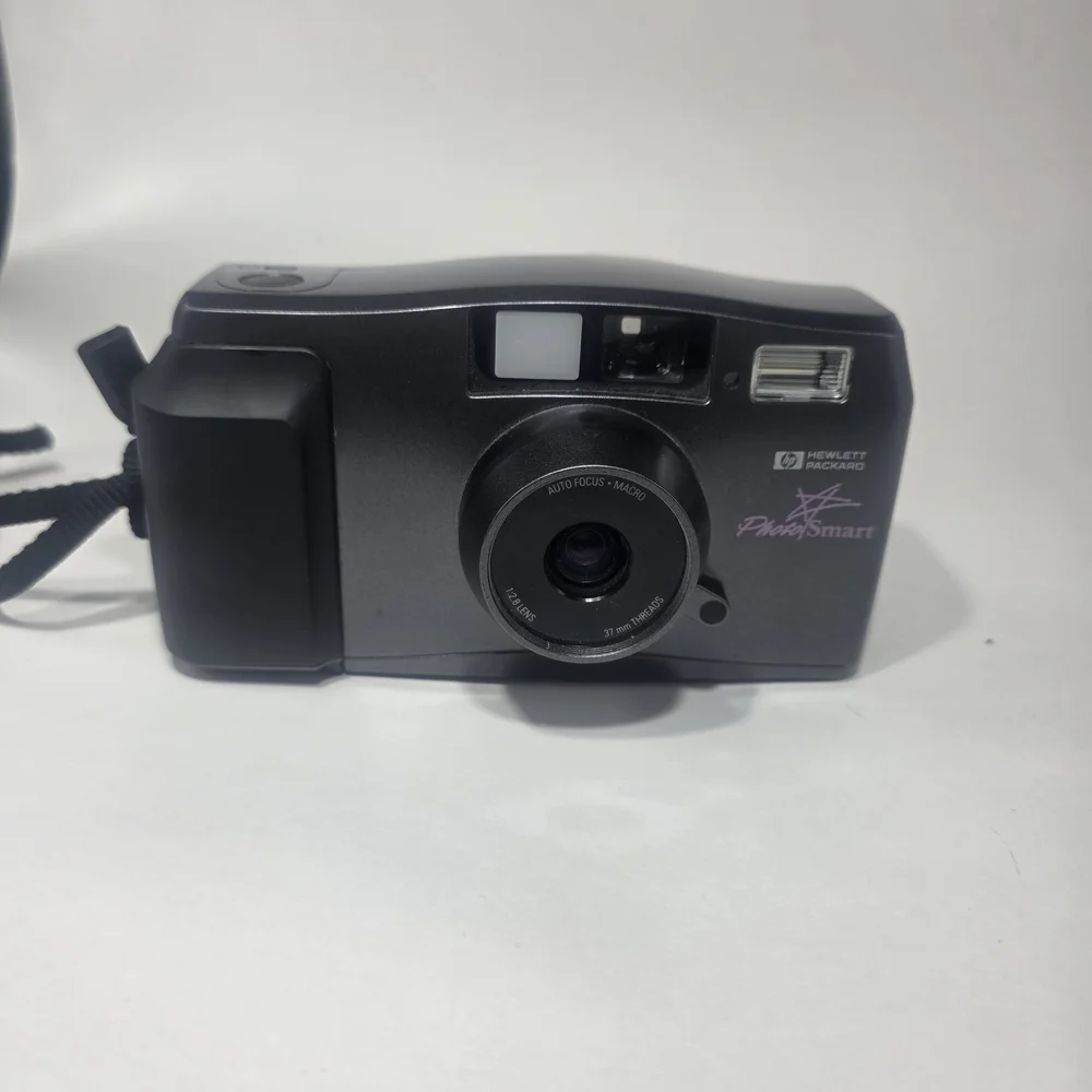 HP Photosmart 35mm Film Camera – 37mm Lens – Untested – As-Is for Parts/Repair